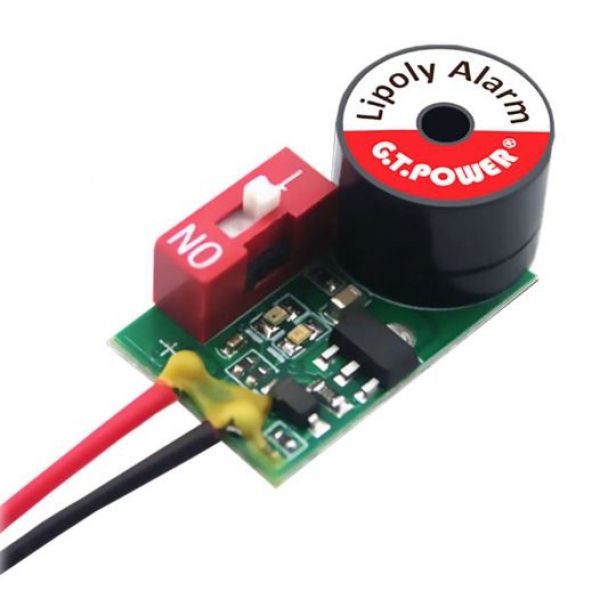 GT181 GTPower Lipo Alarm 2-3s