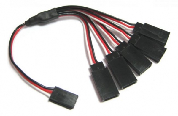 HRC9239-5 Y-Kabel JR/UNI 5-FACH!