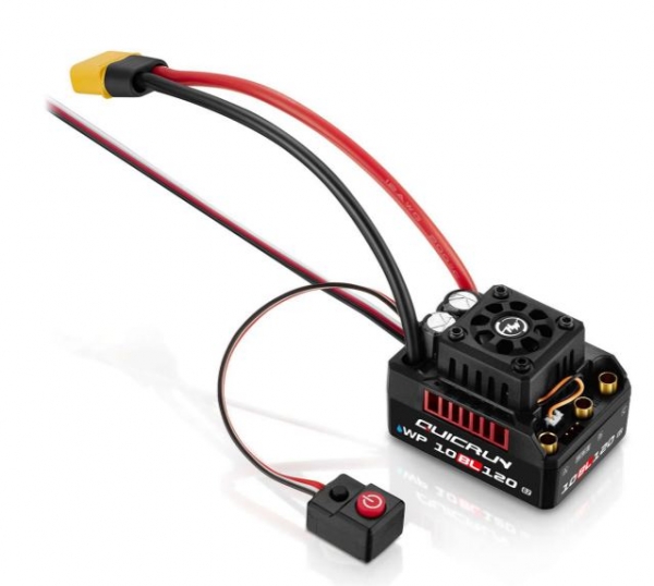 30107200 BL-Regler/CAR QUICRUN WP10BL120 G2 Brushless Regler 120A 2-4s