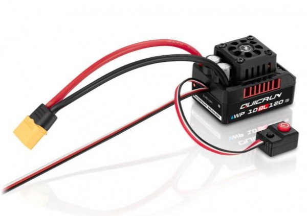 30107200 BL-Regler/CAR QUICRUN WP10BL120 G2 Brushless Regler 120A 2-4s
