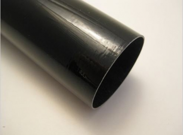 0096.035 Hüllrohr 13x12mm/1m GFK/schwarz