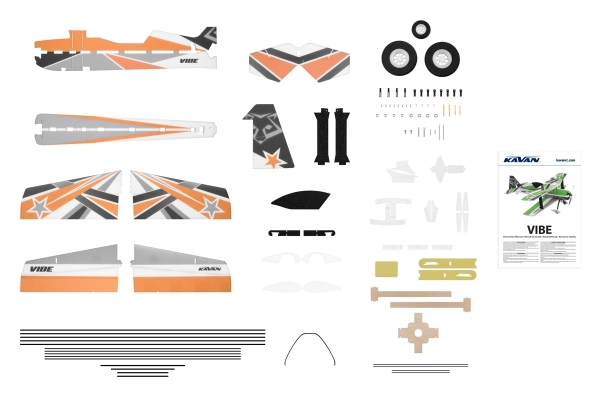 KAV02.8030 KAVAN Vibe EPP 3D- orange