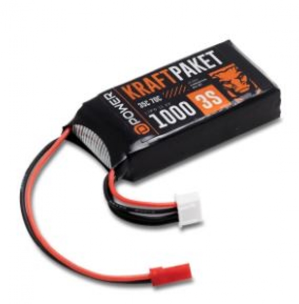KP10003 KRAFTPAKET 1000 3S LIPO 11,1 V 35/70C - BEC