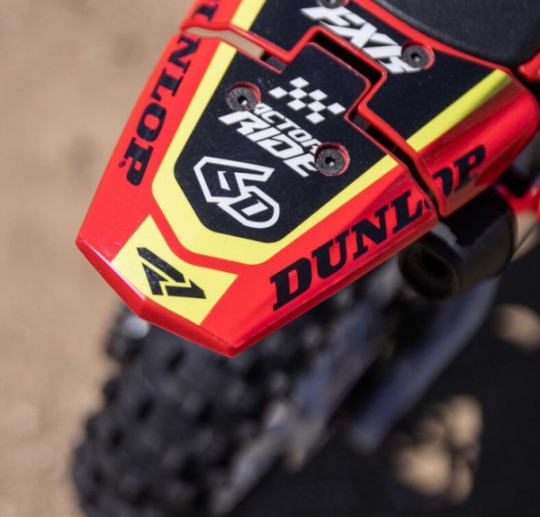 LOS06000T1 1/4 Promoto-MX Moto RTR, FXR