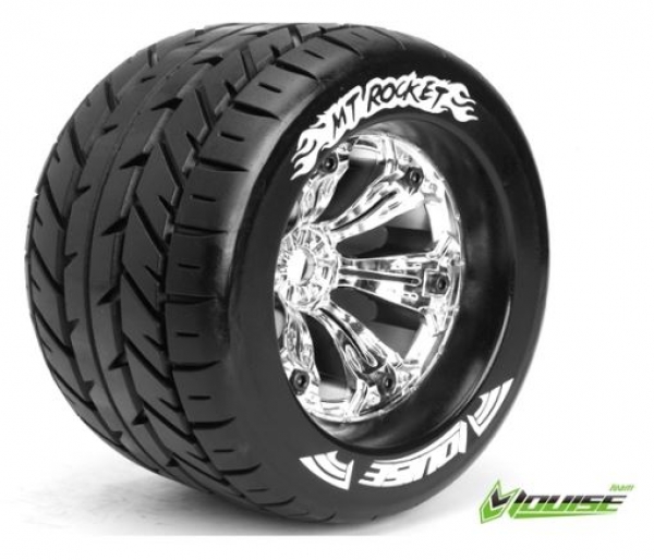 LOUT3217CH Reifen/F. 1:8/Lou MT-ROCKET Road chr