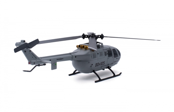 11385 BO-105 Flybarless Hubschrauber RTF grau
