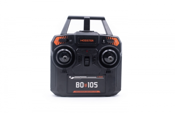 11385 BO-105 Flybarless Hubschrauber RTF grau