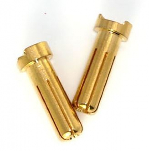 MR33-GC25 Goldkontakt Stecker 5mm 2 Stück