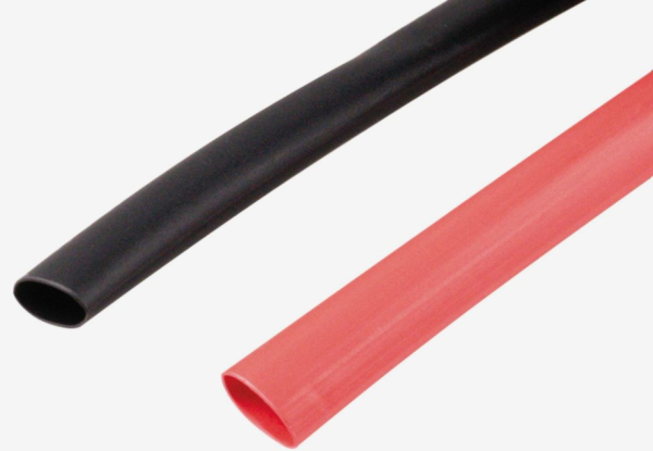 46150 Schrumpfschlauch 13mm rot/schwarz je 1mtr.