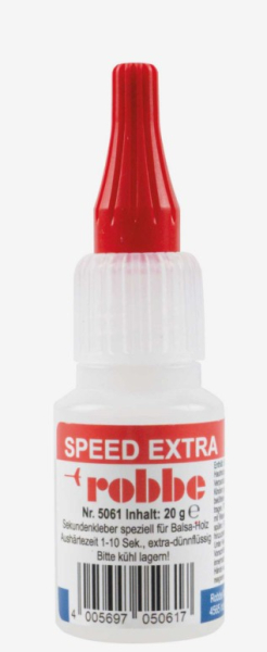 5061 Sekundenkleber SPEED rot 20g