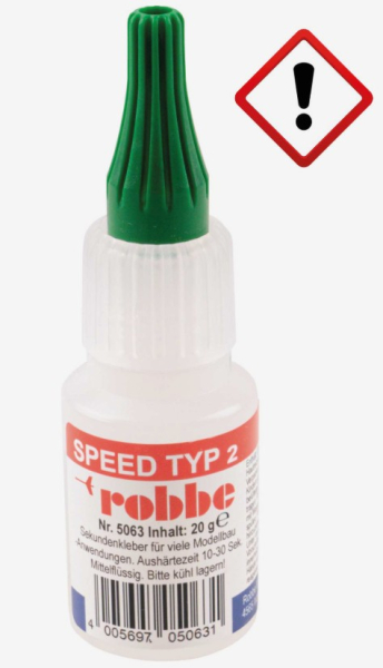 5063 Sekundenkleber SPEED Typ 2 medium grün 20g