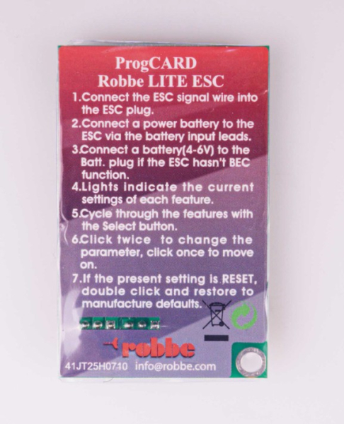 8746 Programmier-Card RoControl "Lite" OneButton