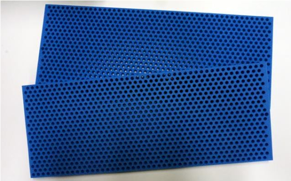 A19000 Schaumstoff-Lochplatte 12mm Blau 2 Stück