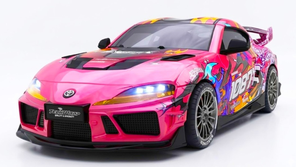 10041 1:43 4WD Drift/Race Car SUPRA RTR - 1087X pink