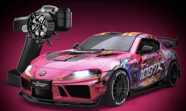 10041 1:43 4WD Drift/Race Car SUPRA RTR - 1087X pink