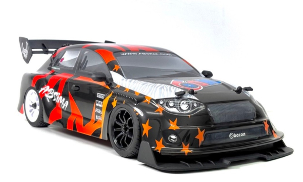 12230 1:10 EP On-road "Aero-X" brushed 4WD RTR + NiMH 2000mAh