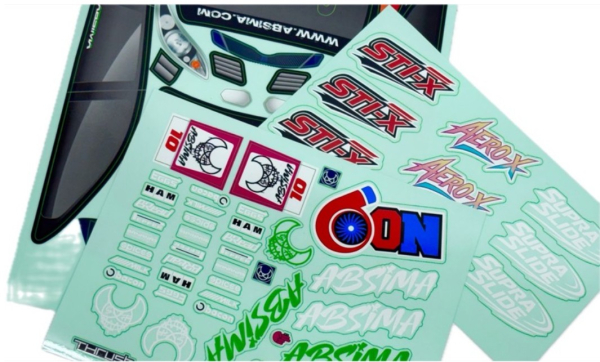 12231 1:10 EP On-road "Aero-X" brushless 4WD RTR