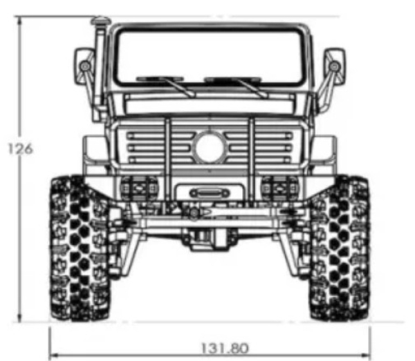 1810418-V3 HobbyPlus 1:18 Crawler "CR18P V3" T-Hunter BL green RTR