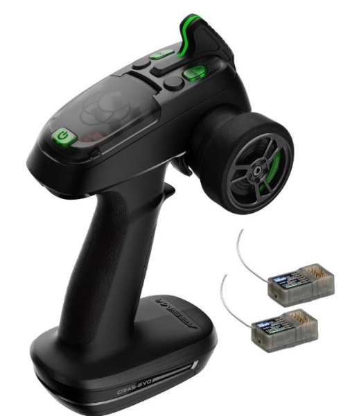 2000110 4-Kanal Fernsteuerung "CR4S-EVO" 2.4GHz inkl. 2x 6-CH RX