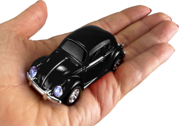 21113 VW Käfer 1300 aus Metall mit Pistolenfernsteuerung 1:64 RTR schwarz