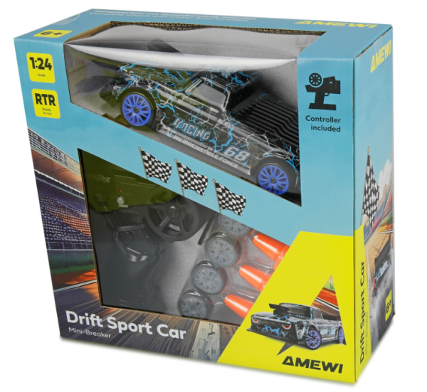 21130 Drift Sport Car Mini-Breaker 4WD 1:24 RTR blau