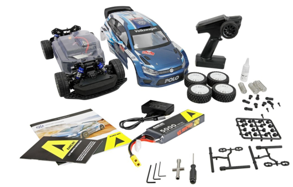 21146 Hyper Go VW Polo R WRC Rallye brushless 4WD 1:10 RTR
