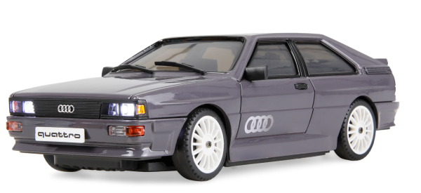 21151 Audi quattro 1980 Onroad/Drift mit Gyro 4WD 1:28 RTR grafitgrau