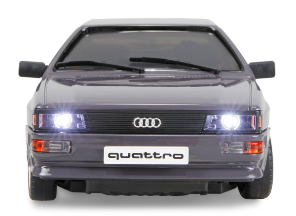 21151 Audi quattro 1980 Onroad/Drift mit Gyro 4WD 1:28 RTR grafitgrau