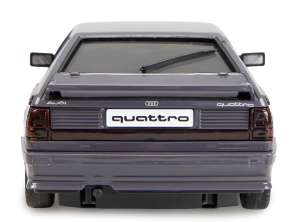 21151 Audi quattro 1980 Onroad/Drift mit Gyro 4WD 1:28 RTR grafitgrau