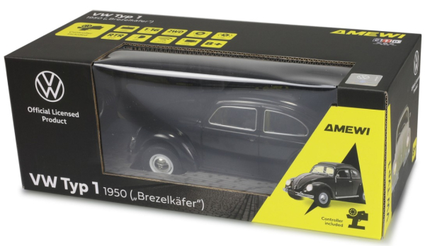 21152 VW Typ 1 1950 Käfer 1:16 RTR schwarz