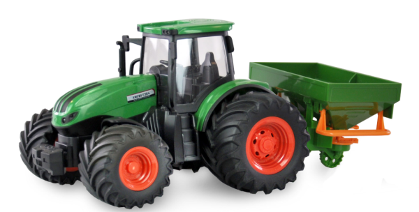22639 RC-Traktor mit Düngerstreuer 1:24 RTR grün