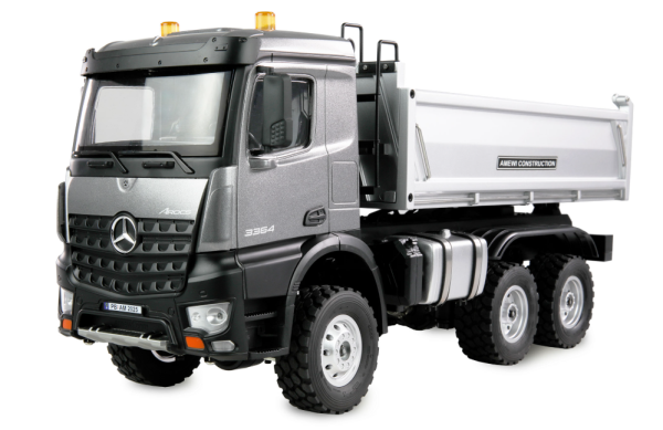 22685 Mercedes-Benz Arocs Kipper 6x6 1:14 RTR anthrazit