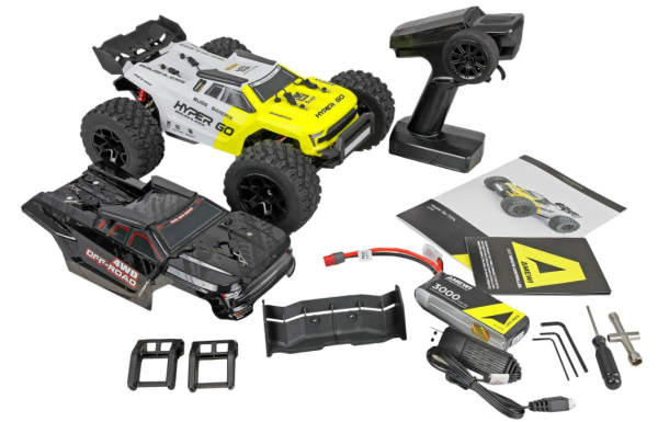 22758 Hyper GO TX14 Truggy brushless 4WD 1:14 RTR