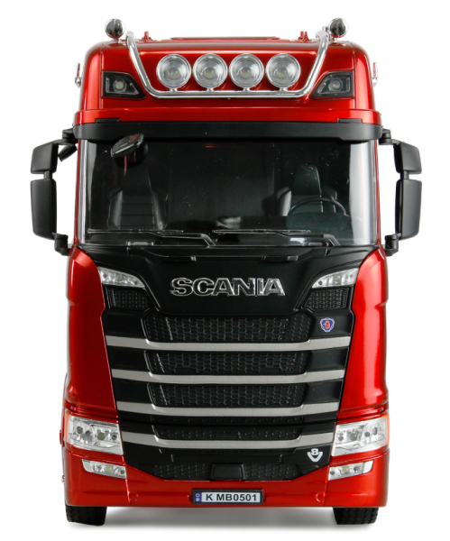 22775 Scania 770 S Zugmaschine + Tieflader-Sattelauflieger