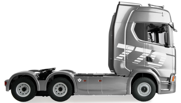 22776 Scania 770 S Zugmaschine + Tieflader-Sattelauflieger