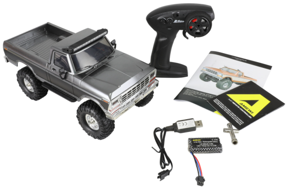 22795 Pick-up Crawler proportional 4WD 1:16 RTR silber/schwarz