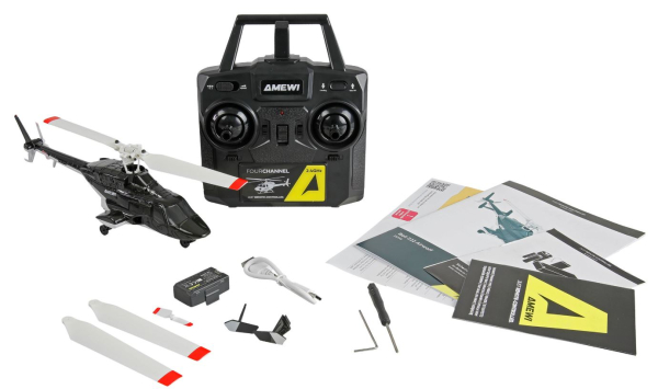 25355 Bell 222 Airwolf Helikopter 4-Kanal 6G RTF