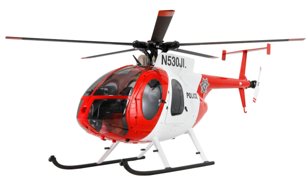 25374 MD500 Pro GPS Helikopter Police 9-Kanal 3D/6G RTF