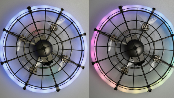 25376 M18 Brushless-Drohne mit Kamera & LED-Ring RTF