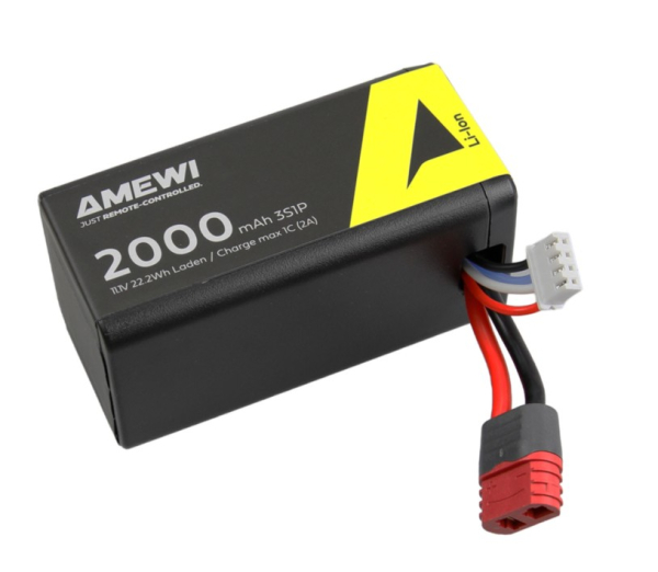 28701 LiPo Akku 3S 11,1V 2000mAh T-Stecker Hardcase