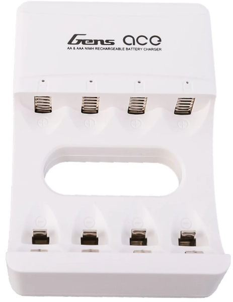 C704A2 Gens ace AA & AAA NiMH-Akkuladegerät