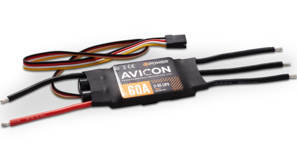 DPAC060 D-Power AVICON 60A S-BEC Brushless Regler