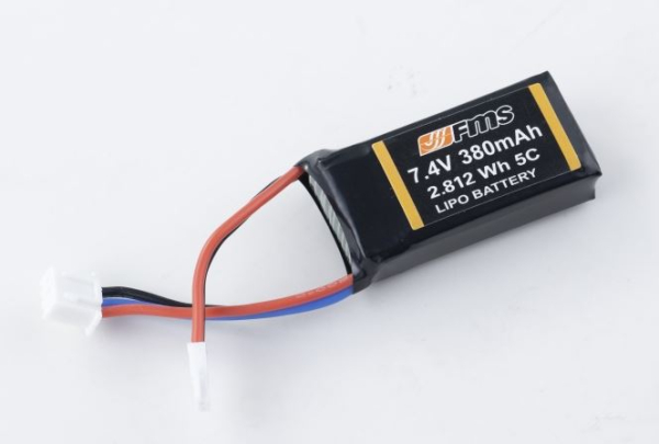 C1389 FMS LIPO Akku 2S 380mAh ersetzt C2052