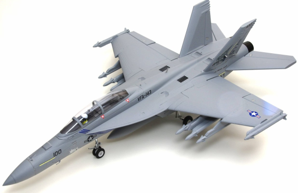 DPFMS100P FMS F-18F EDF 70 PNP grau - 87cm