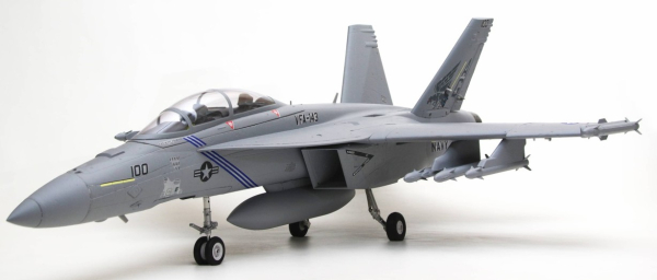 DPFMS100P FMS F-18F EDF 70 PNP grau - 87cm