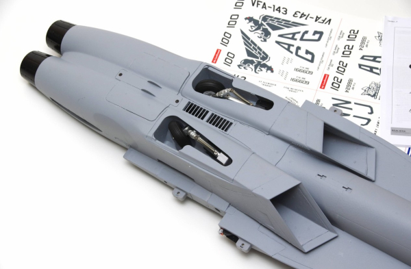DPFMS100P FMS F-18F EDF 70 PNP grau - 87cm