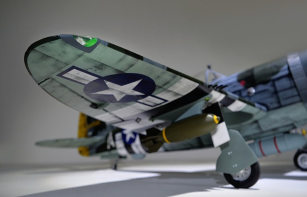 PH217 Phoenix P47 Thunderbolt GP/EP 35-55CC ARF Carbon - 201 cm