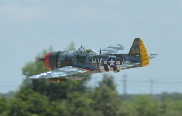 PH217 Phoenix P47 Thunderbolt GP/EP 35-55CC ARF Carbon - 201 cm