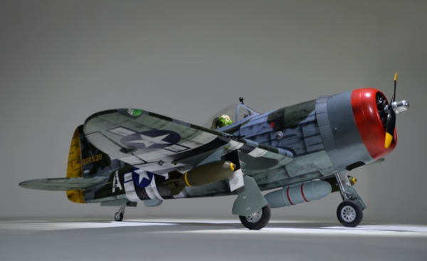PH217 Phoenix P47 Thunderbolt GP/EP 35-55CC ARF Carbon - 201 cm