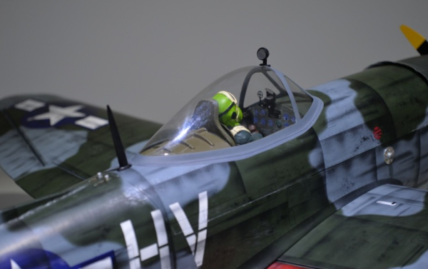 PH217 Phoenix P47 Thunderbolt GP/EP 35-55CC ARF Carbon - 201 cm